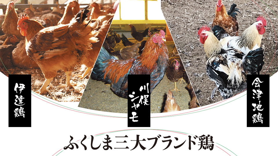 ふくしま三大ブランド鶏